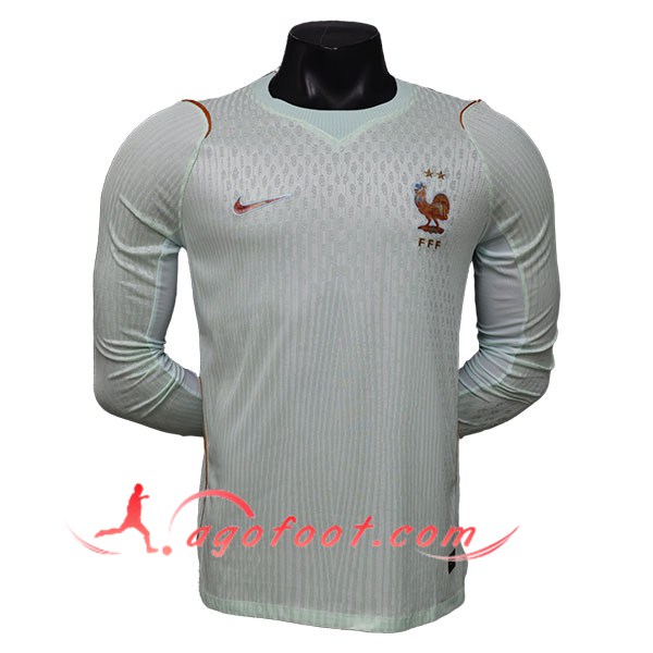 Maillot Equipe Foot France Exterieur Manches Longues Coupe Du Monde 2026