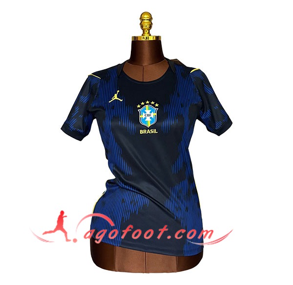 Maillot Equipe Foot Bresil Femme Exterieur Coupe Du Monde 2026