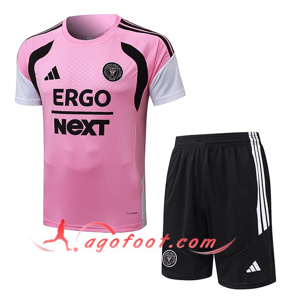 Ensemble Training T-Shirt Inter Miami CF Rose/Noir 2026/2027