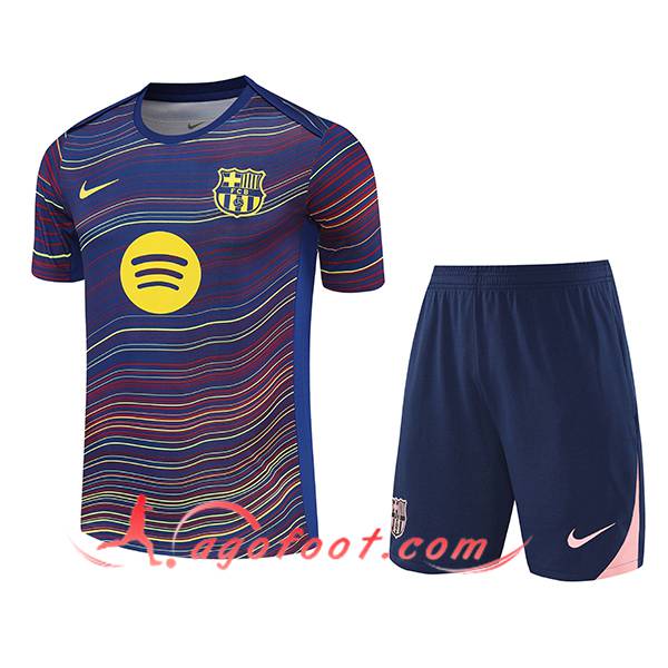 Ensemble Training T-Shirt FC Barcelone Bleu 2025/2026