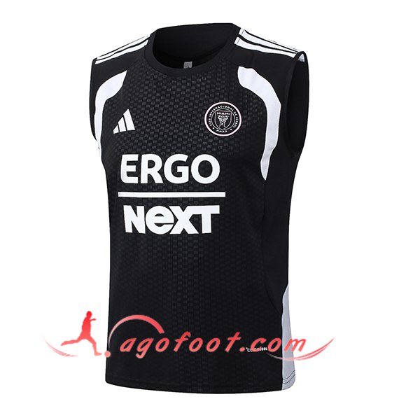 Training Debardeurs Inter Miami CF Noir/Blanc 2026/2027