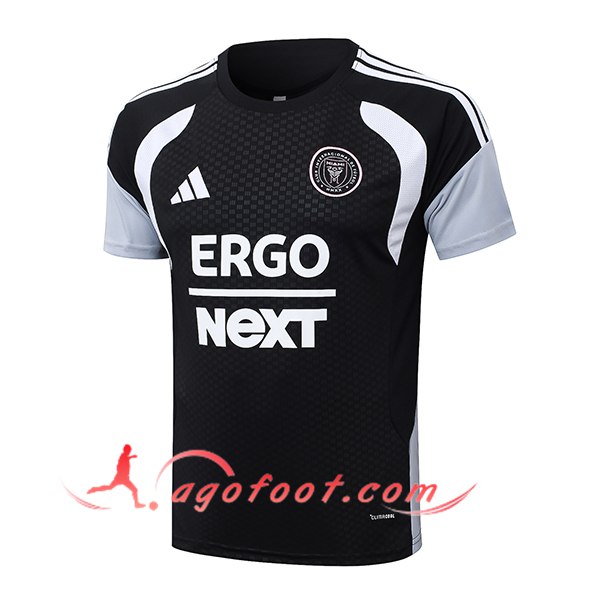 Training T-Shirt Inter Miami CF Noir/Blanc/Gris 2026/2027