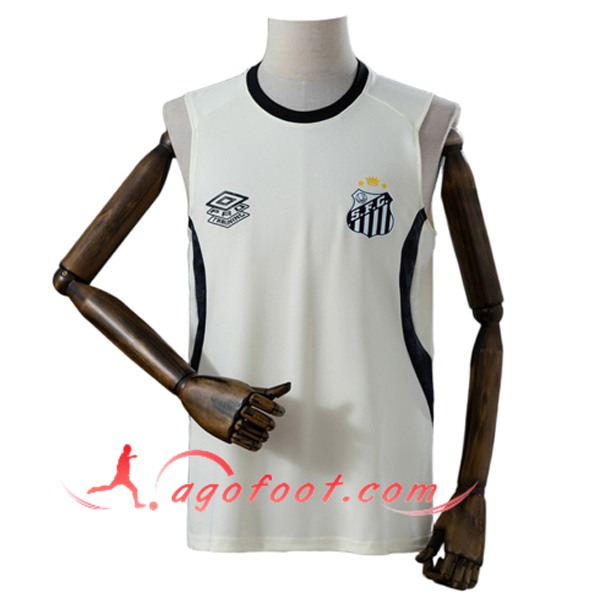 Training Debardeurs Santos Blanc/Noir 2026/2027