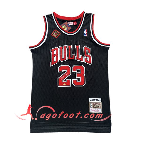 Maillot Chicago Bulls (JORDAN #23) 2026/27 Noir/Rouge