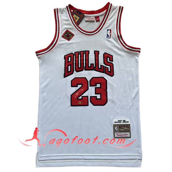 Maillot Chicago Bulls (JORDAN #23) 2026/27 Blanc/Rouge