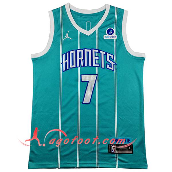 Maillot Charlotte Hornets (KNUEPPEL #7) 2026/27 Vert/Blanc