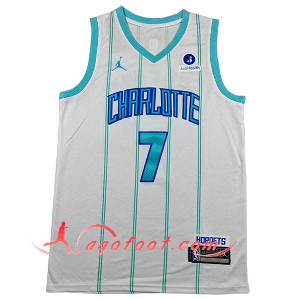 Maillot Charlotte Hornets (KNUEPPEL #7) 2026/27 Blanc/Vert