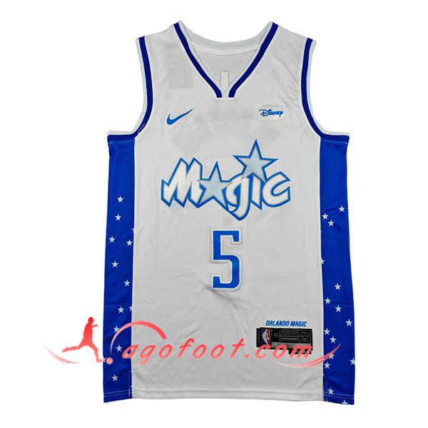 Maillot Orlando Magic (BANCHERO #5) 2026/27 Blanc/Bleu