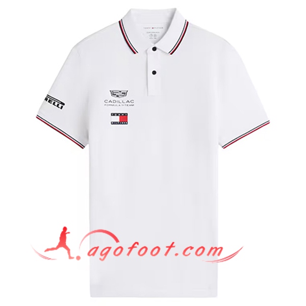 Polo F1 Cadillac Team Blanc 2026