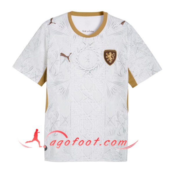 Nouveau Maillot Equipe Foot Republique Tcheque Exterieur 2026/2027