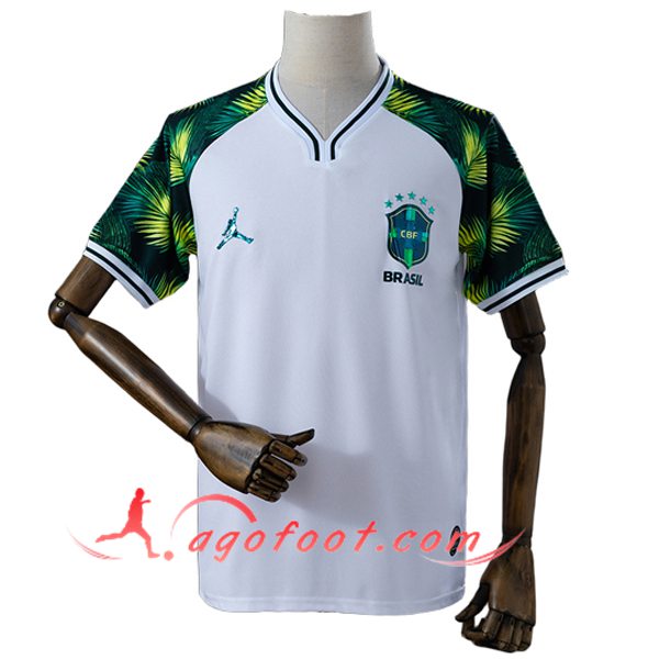 Maillot Equipe Foot Bresil Special Edition Blanc/Vert 2026/2027