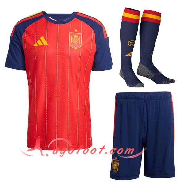 Ensemble Maillot Espagne Domicile (Short + Chaussettes) 2026/2027