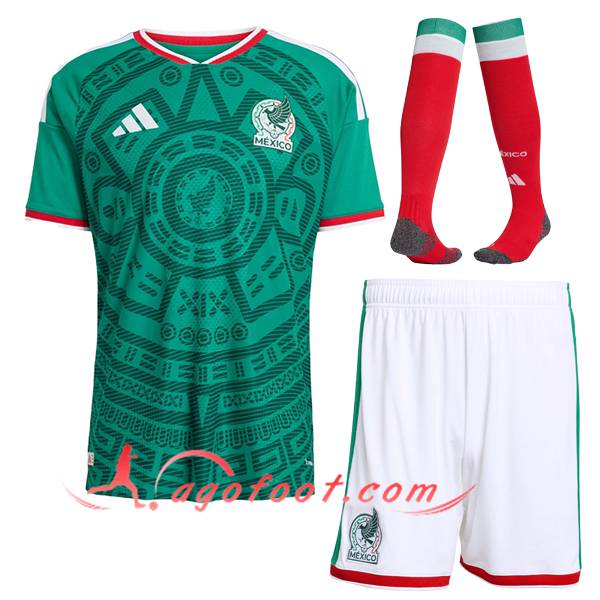 Ensemble Maillot Mexique Domicile (Short + Chaussettes) 2026/2027