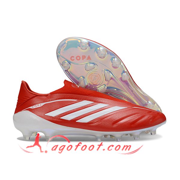 Copa Chaussures de Foot PURE IV ELITE FG Rouge/Blanc
