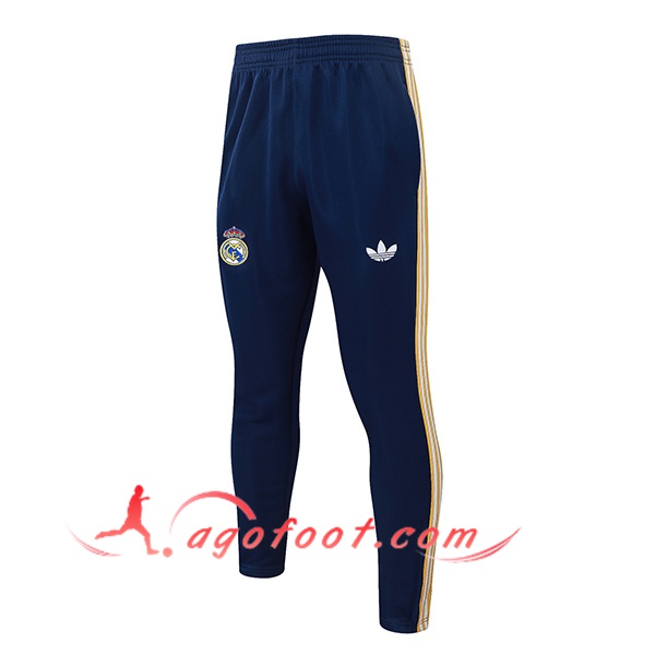 Pantalon Foot Real Madrid Bleu/Jaune 2026/2027