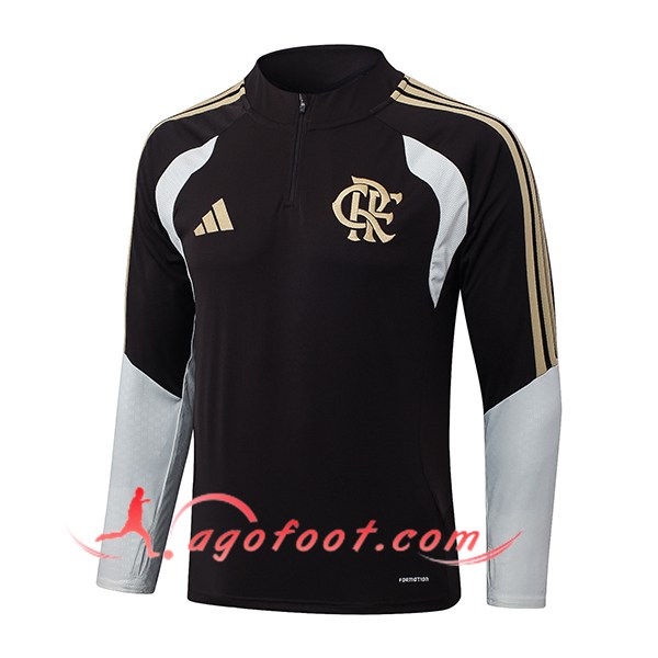 Sweatshirt Training Flamengo Brun/Jaune 2026/2027