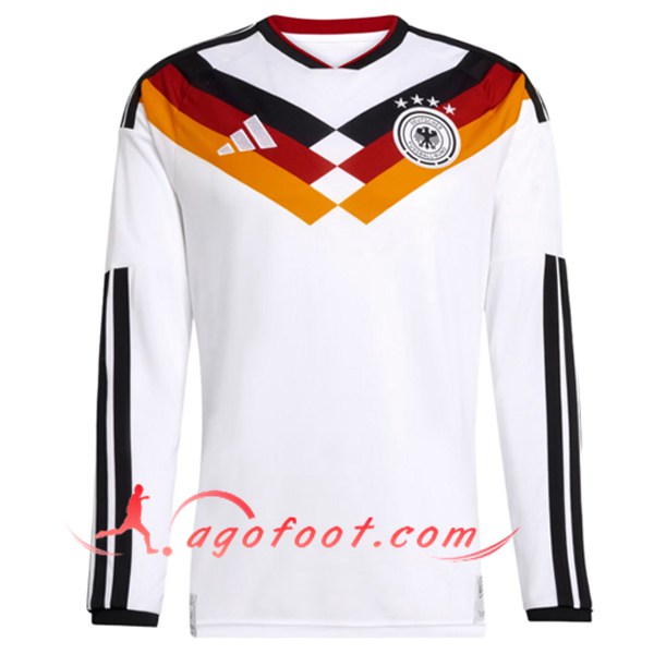 Nouveau Maillot Equipe Foot Allemagne Domicile Manches Longues Coupe Du Monde 2026