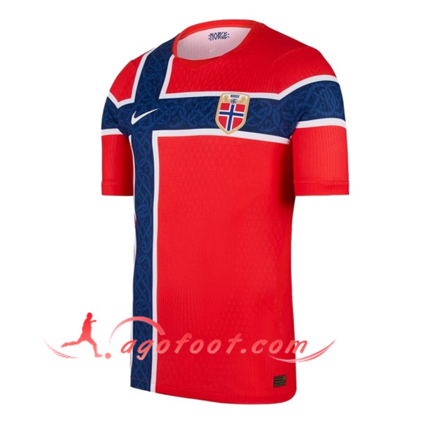 Nouveau Maillot Equipe Foot Norvège Domicile Coupe Du Monde 2026