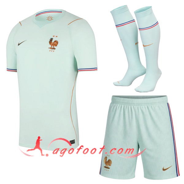Ensemble Maillot France Exterieur (Short + Chaussettes) Coupe Du Monde 2026