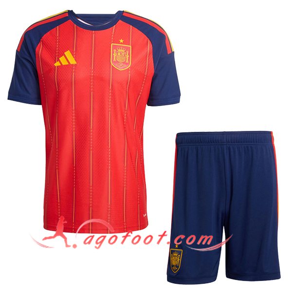 Nouveau Maillot Equipe Foot Espagne Enfant Domicile Coupe Du Monde 2026