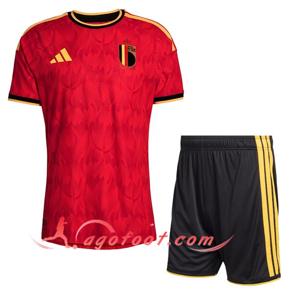 Nouveau Maillot Equipe Foot Belgique Enfant Domicile Coupe Du Monde 2026