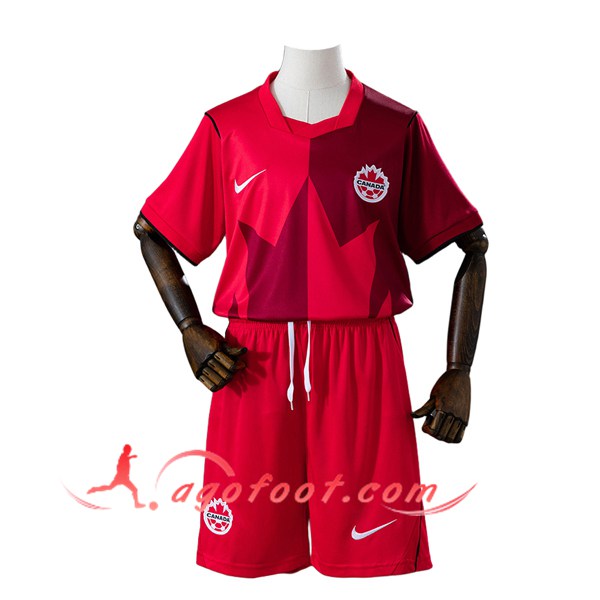 Maillot Equipe Foot Canada Enfant Domicile Coupe Du Monde 2026