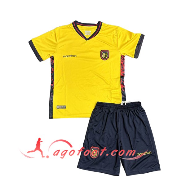 Maillot Equipe Foot Équateur Enfant Domicile Coupe Du Monde 2026