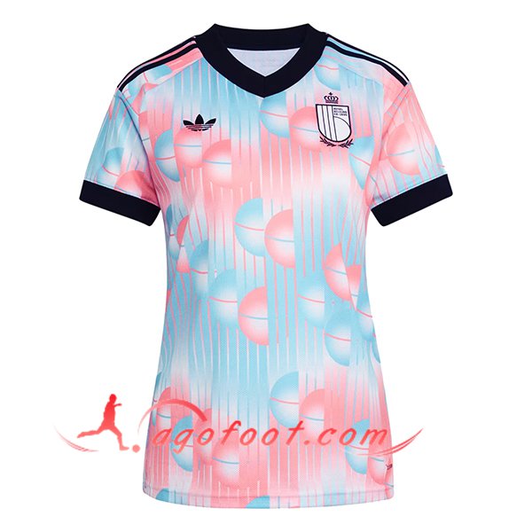 Nouveau Maillot Equipe Foot Belgique Femme Exterieur Coupe Du Monde 2026