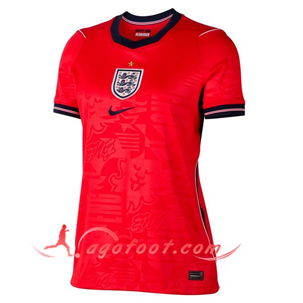 Nouveau Maillot Equipe Foot Angleterre Femme Exterieur Coupe Du Monde 2026