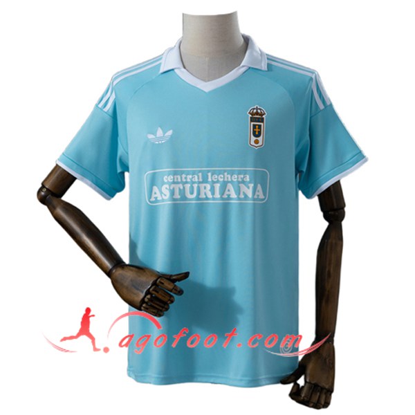 Maillot de Foot Real Oviedo 100th Anniversary Edition Bleu Clair 2025/2026