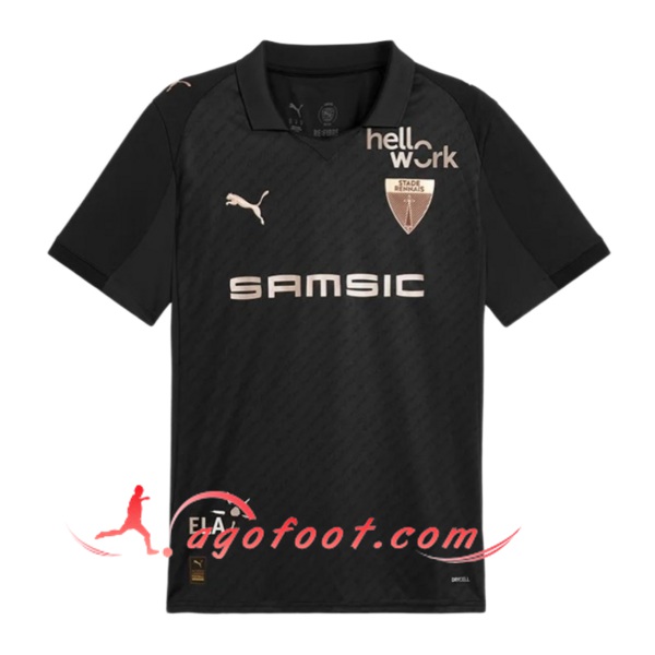 Maillot de Foot Stade Rennais 100th Anniversary Edition Noir 2025/2026