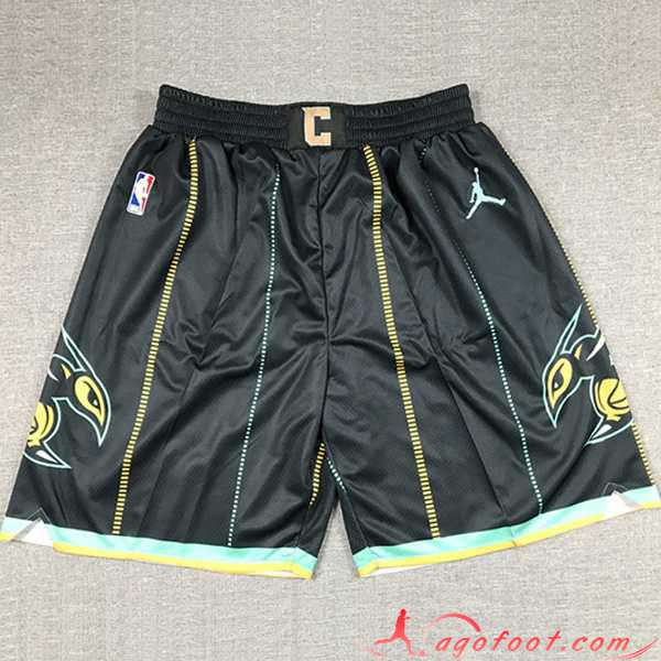 Shorts NBA Charlotte Hornets Noir