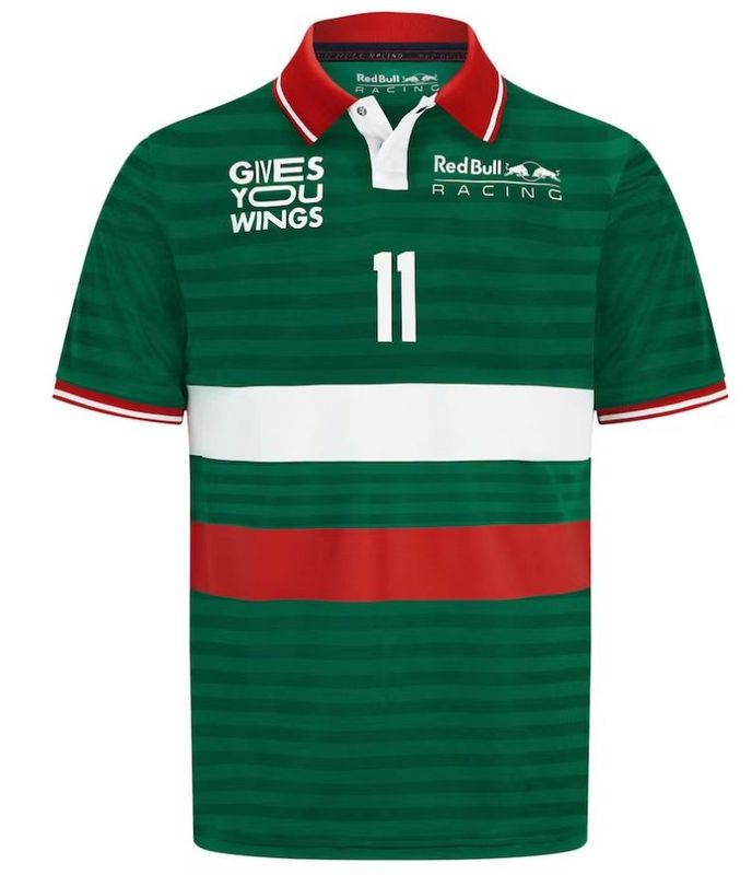 Polo F1 RedBull Racing Team Vert/Rouge/Blanc 2024