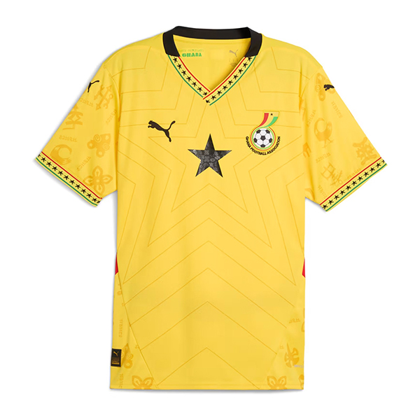 Maillot Equipe Foot Ghana Exterieur 2024/2025